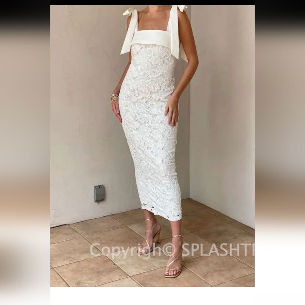 CROCHET LACE DRESS